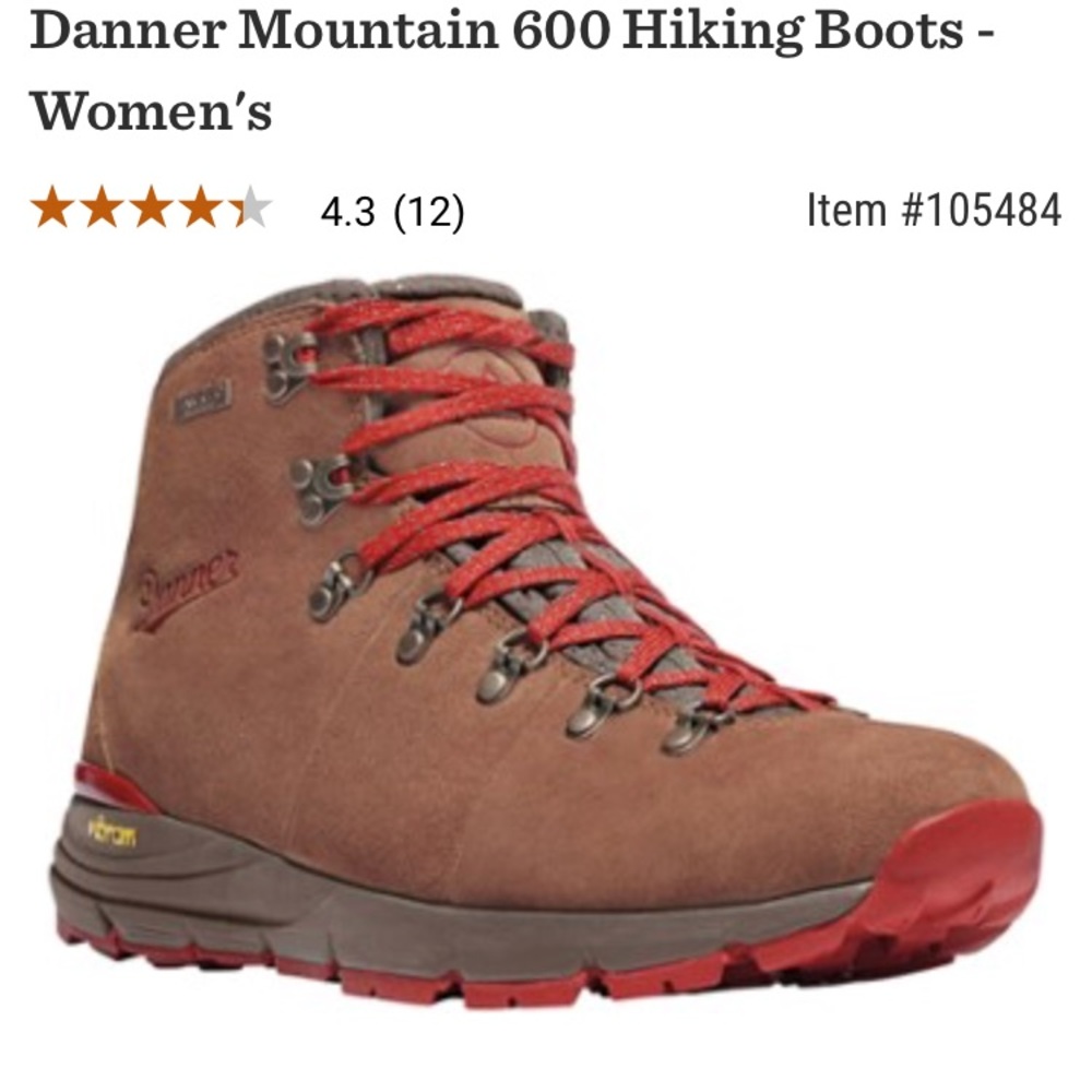 Dinner mountain 600 hiking boots
